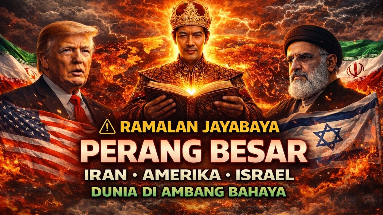 MENGERIKAN !! RAMALAN JAYABAYA DAN PERANG BESAR: APAKAH ADA KETERKAITAN KONFLIK IRAN?