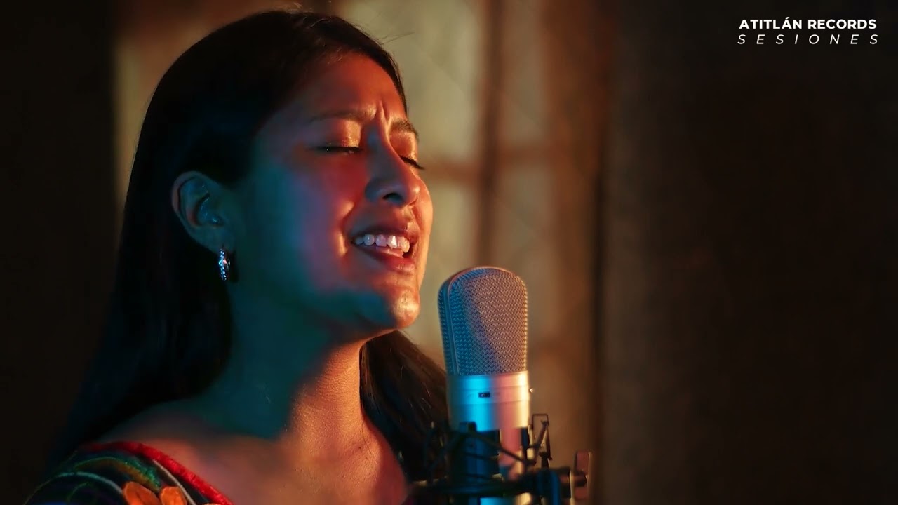 Acaso no estoy yo aqui - Katy calel (Video Sesion - Atitlán Records)