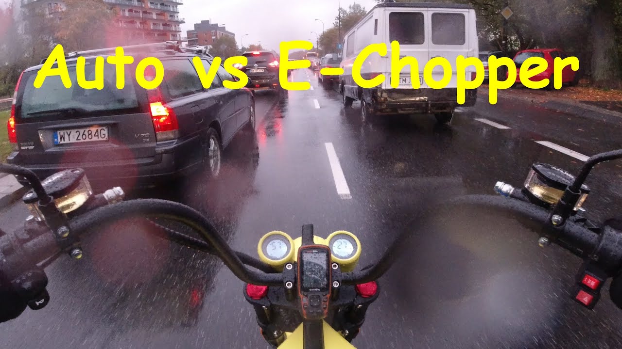 E-Chopper Teil 5: Auto vs Chopper