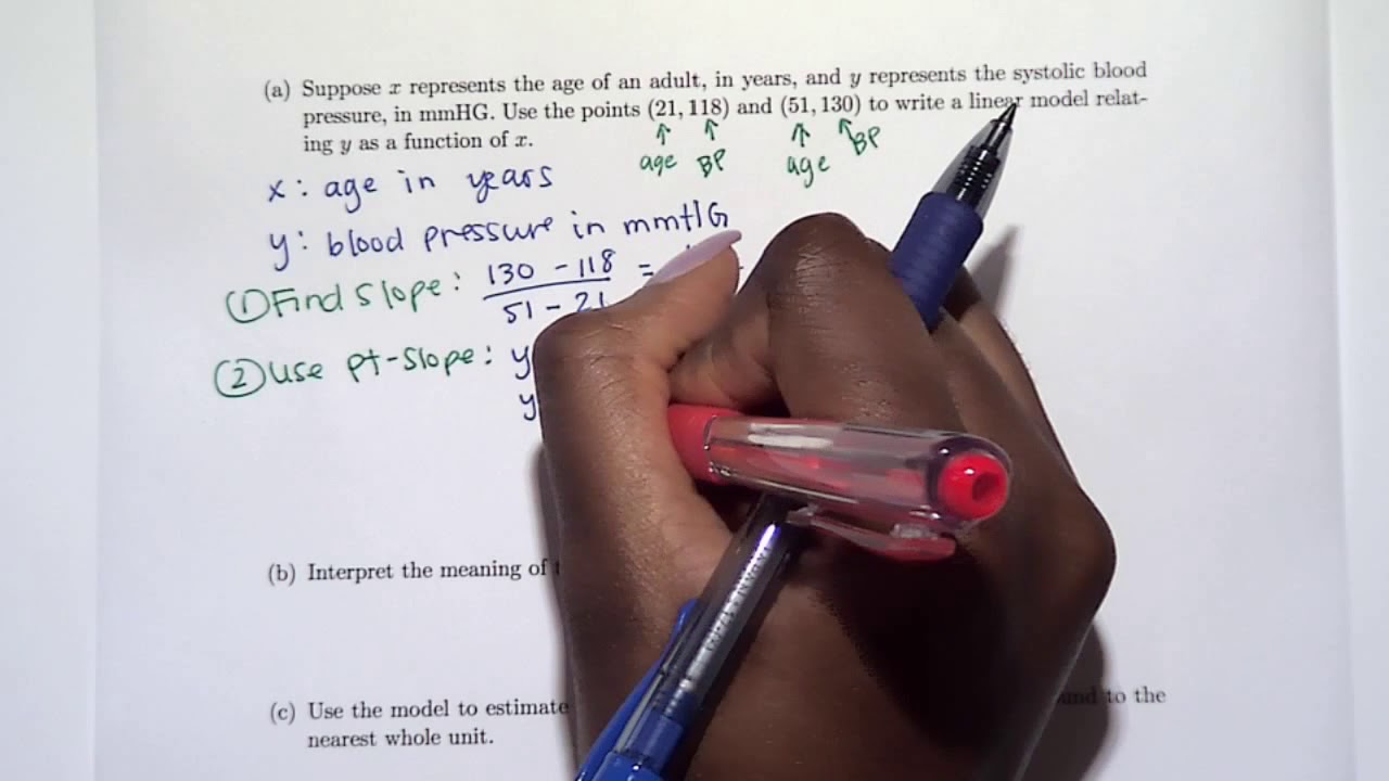 1.5 part 3 - Applications of Linear Equations and Modeling
