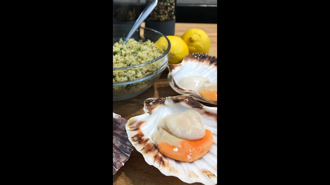 Capesante gratinate alle erbe aromatiche