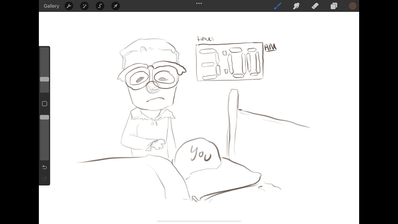 pov: i woke you up at 3am to watch me doodle garbage