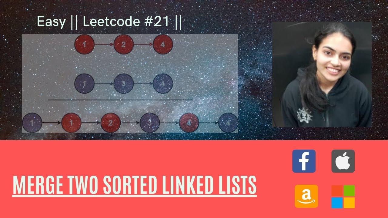 Merge two sorted linked lists || LeetCode