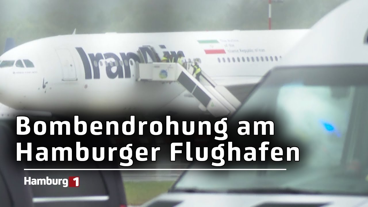 Bombendrohung am Flughafen - Maschine kam aus Teheran