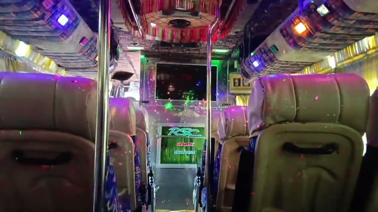 Coach van light setting vedio // JBL RSC CABS Coimbatore #trend #suggest #coachvan #automobile 