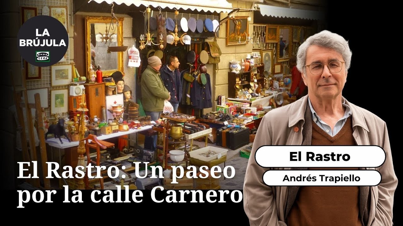 El Rastro: Un paseo por la calle Carnero con Andrés Trapiello