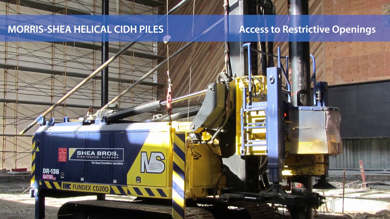 Cast-in-Drilled-Hole (CIDH)