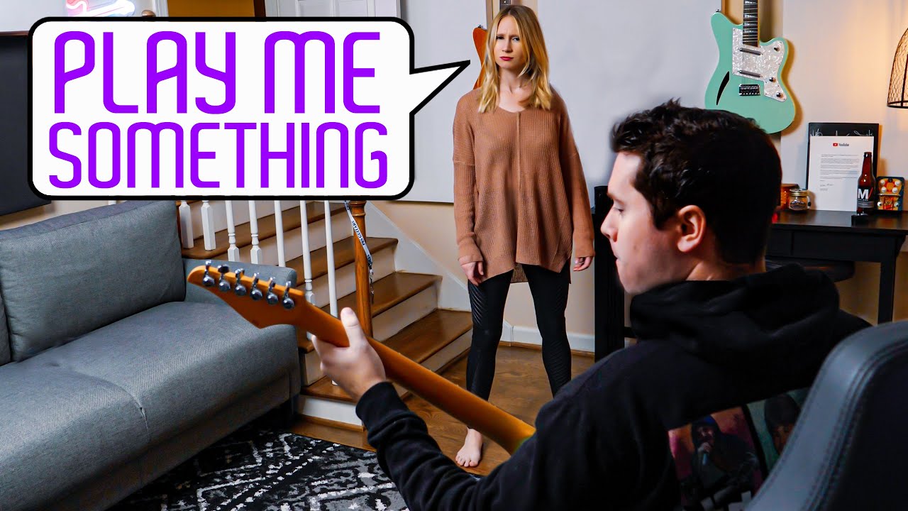 What Every Guitarist Plays When They're Asked to Play Something