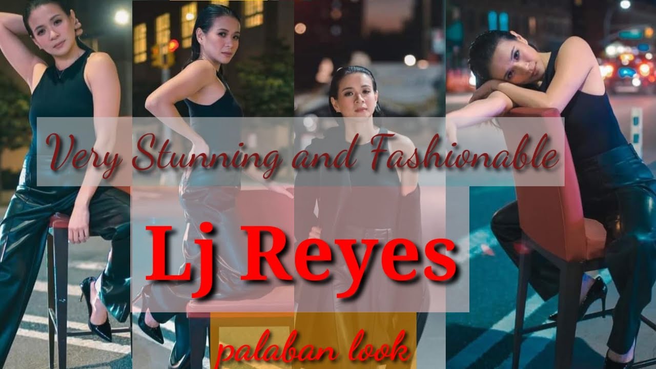 Lj Reyes, Viral Photo. Palaban Look sa kanyang All Black Outfit. | Her shes vlog