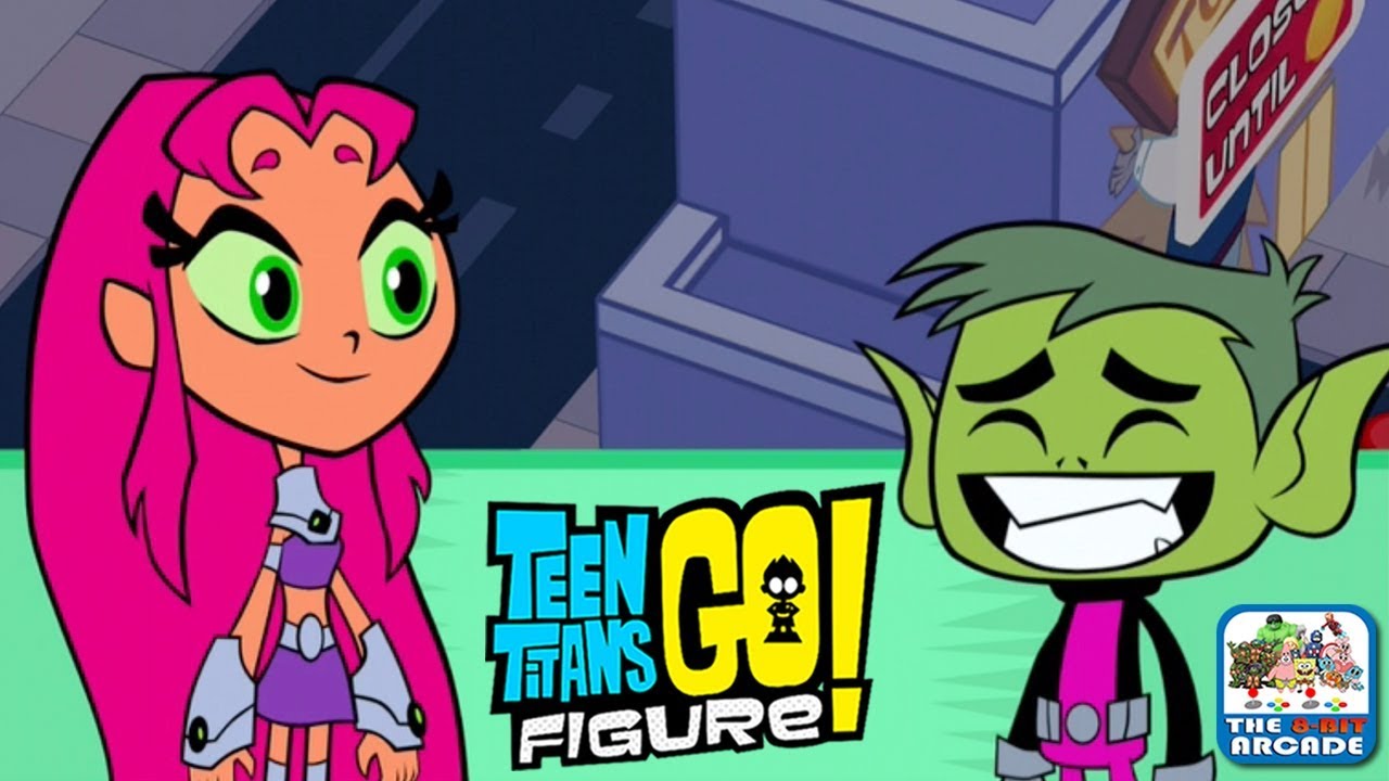 Teen Titans GO Figure!: Teeny Titans 2 - Beast Boy is always happy to see Starfire (iOS Gameplay)