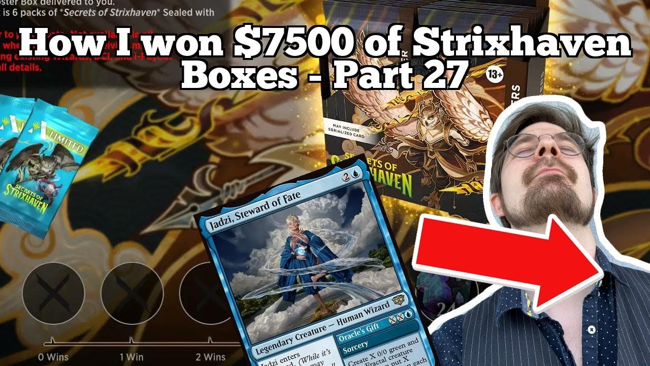 How I won $7500 of Strixhaven Boxes - Part 27 | Sealed Deck | Win a Box