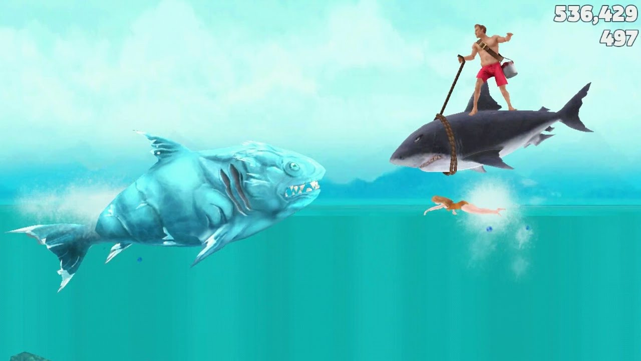 Hungry Shark Evolution Ice Shark Android Gameplay #26