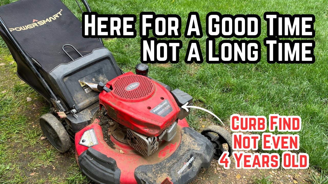 Is This Free Trash Day Push Mower Any Good? - PowerSmart 21