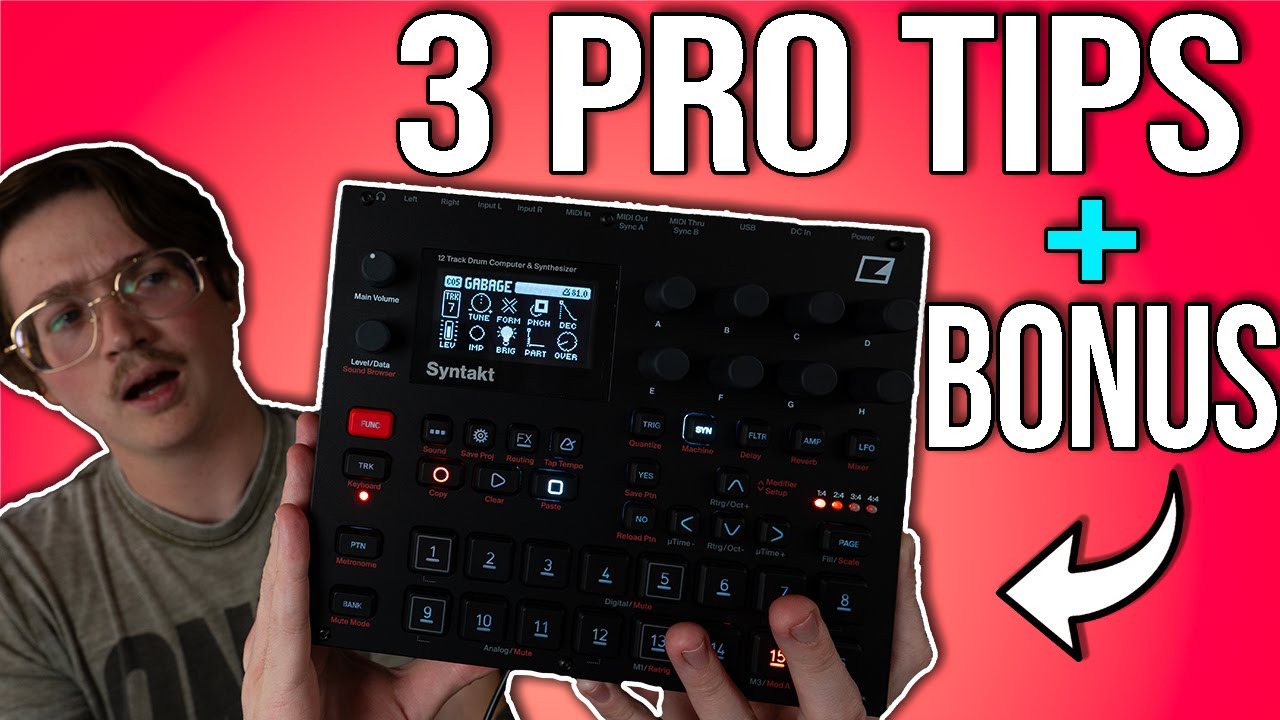 The best way to use an Elektron Syntakt