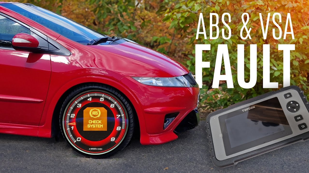 Fixing ABS Fault - Civic Type R FN2