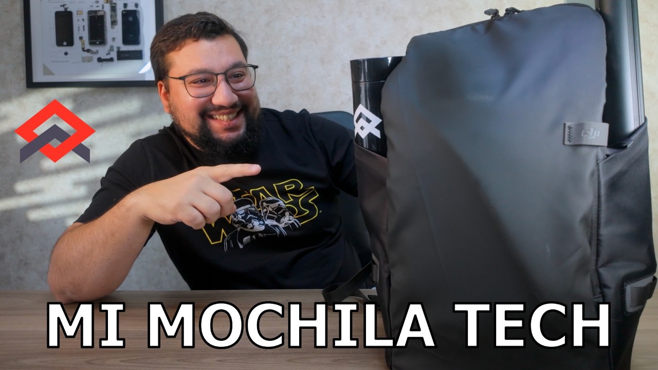 Mi MOCHILA TECH cuando voy FULL creador 🚀