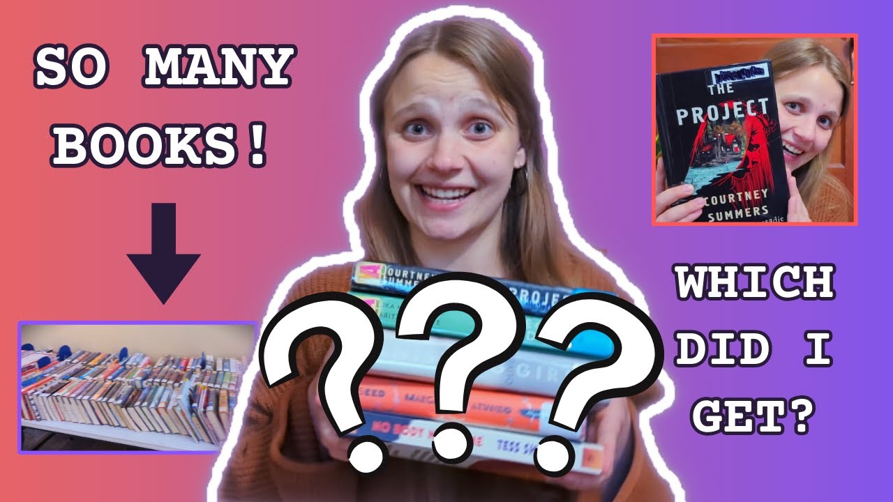 Trip to a Library Giveaway + Book Haul!