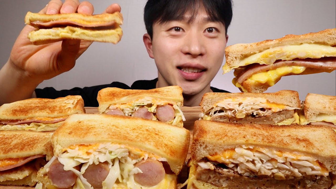 안녕하세요 달짝한 이삭토스트 한번 먹어보겠습니다 ! ! ! ASMR MUKBANG ISAAC TOAST EATING SHOW