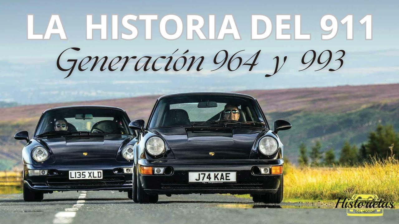 La historia del Porsche 911: Generaciones 964 y 993