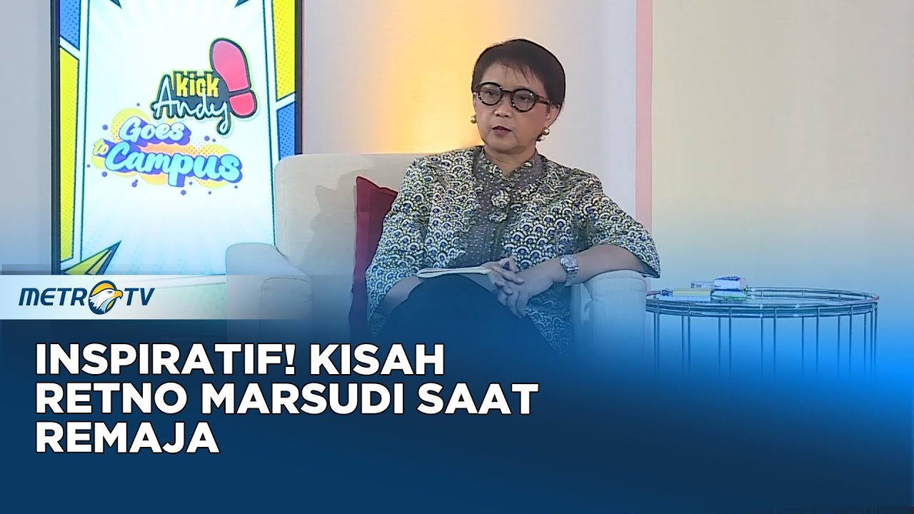 Inspiratif! Kisah Retno Marsudi saat Remaja #kickandy