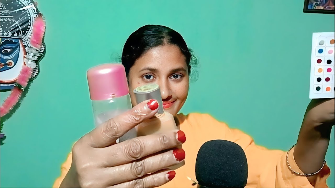 ASMR  9 Minutes || Doing Your Party Makeup Tutorial  | Doing Your Bridal Makeup