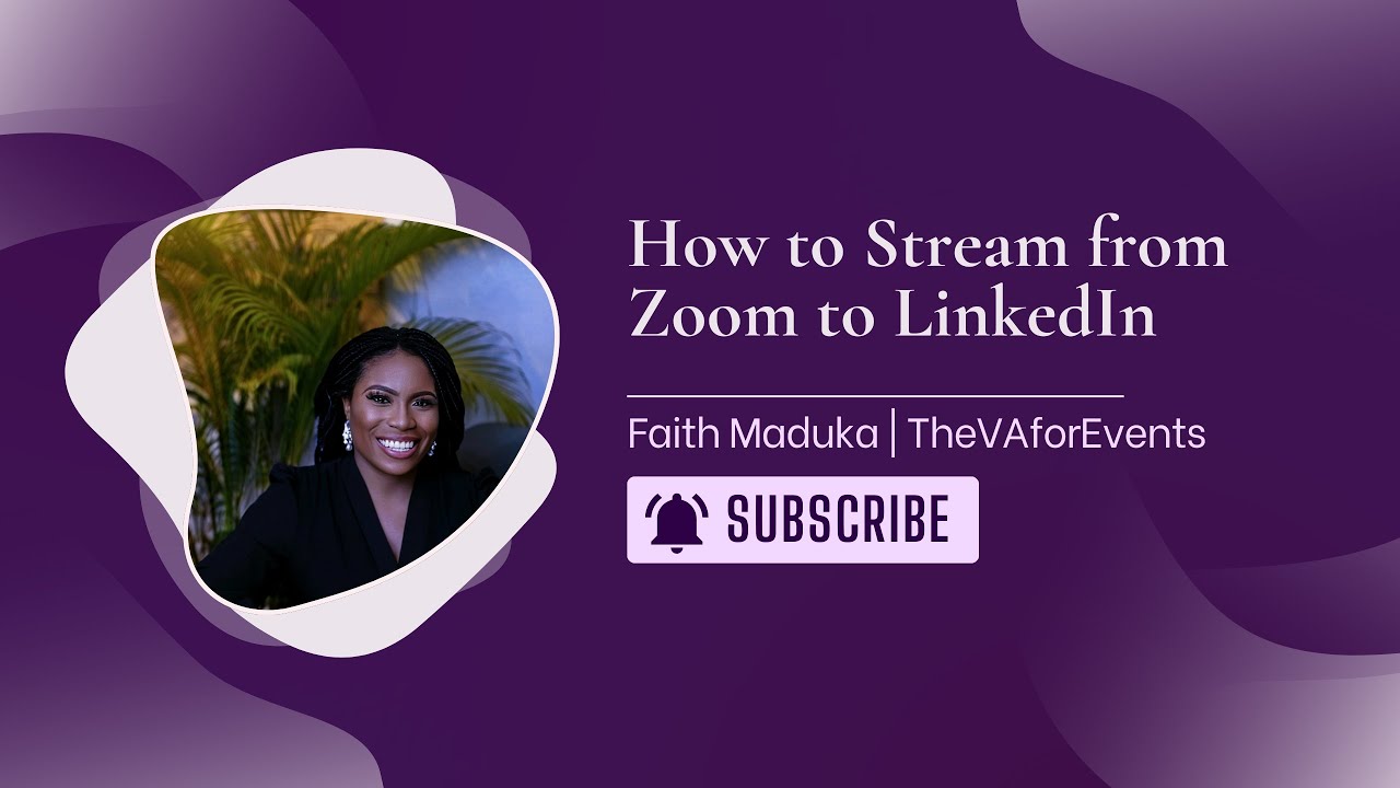 How to Stream from Zoom to LinkedIn