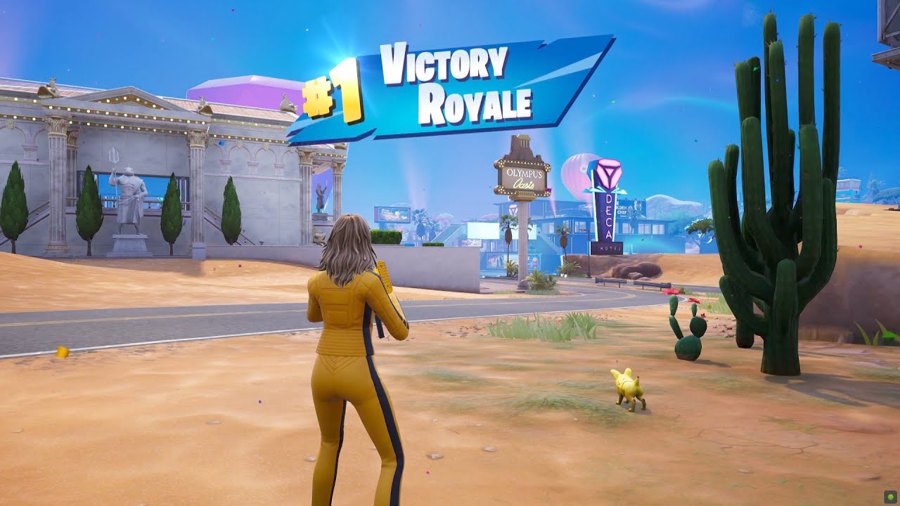 Fortnite Battle Royale Duos Victory Royale game (Chapter 7 Season 1)