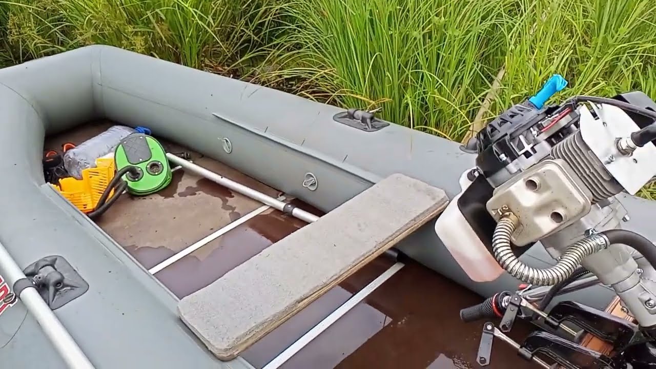 доработки и испытания лодочного мотора на воде. PARTNER FOR GARDEN OM-630