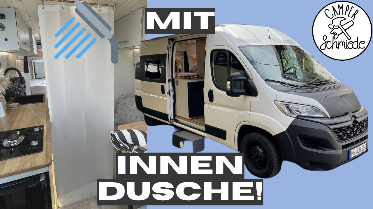 3 Personen Camper mit mobiler Innendusche 🚿