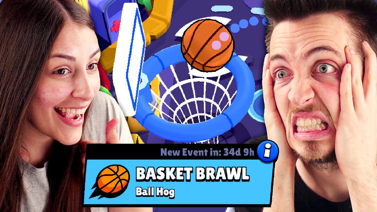 1v1 Kosárlabda! ÚJ JÁTÉKMÓDOK ÉS GADGETEK! #JurassicSplash / Brawl Stars Magyarul