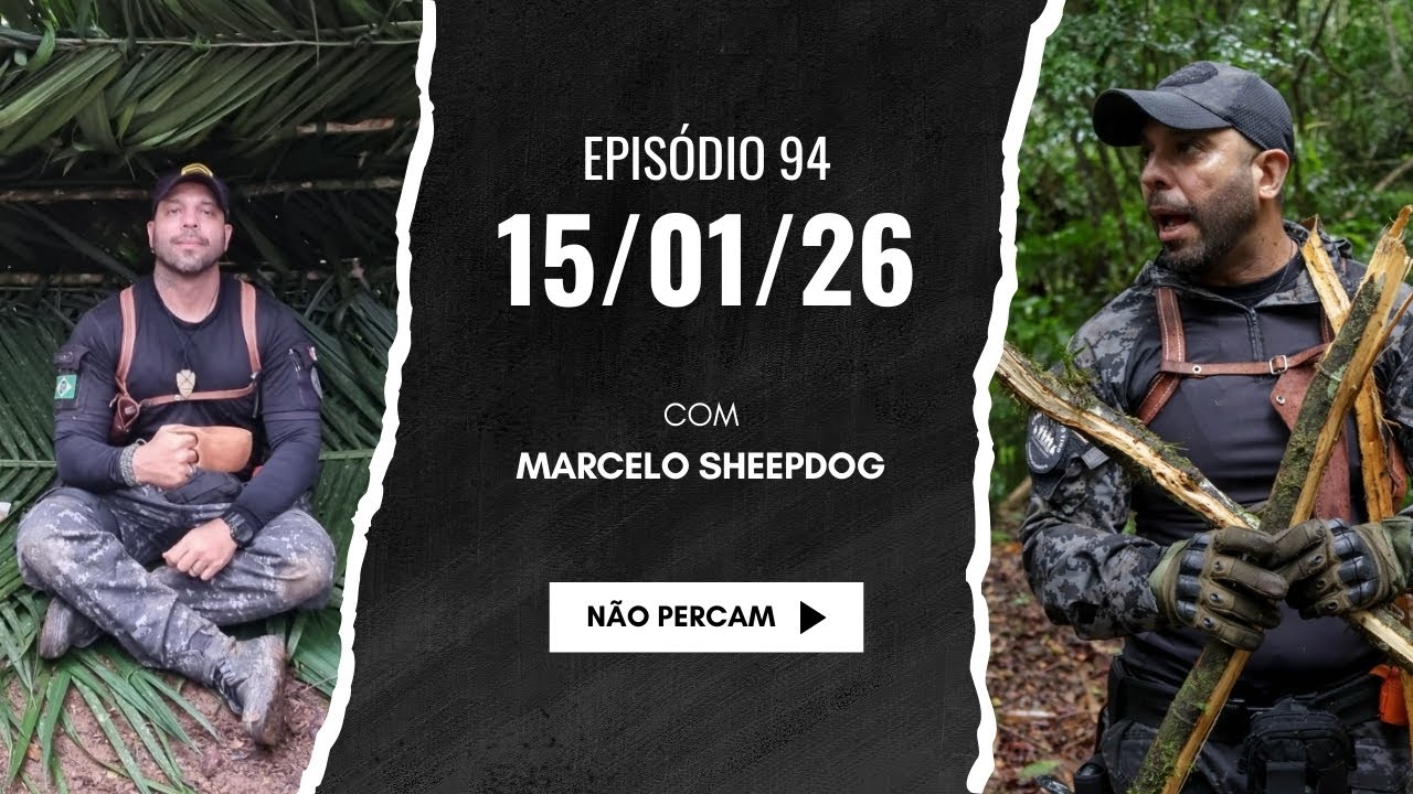 FORTE CAST | Ep. #094 - Marcelo Sheepdog: Sobrevivencialismo e a Mentalidade de Cão Pastor