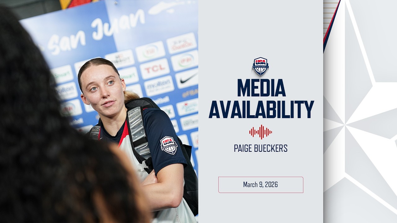 Paige Bueckers // USA Basketball Media Availability