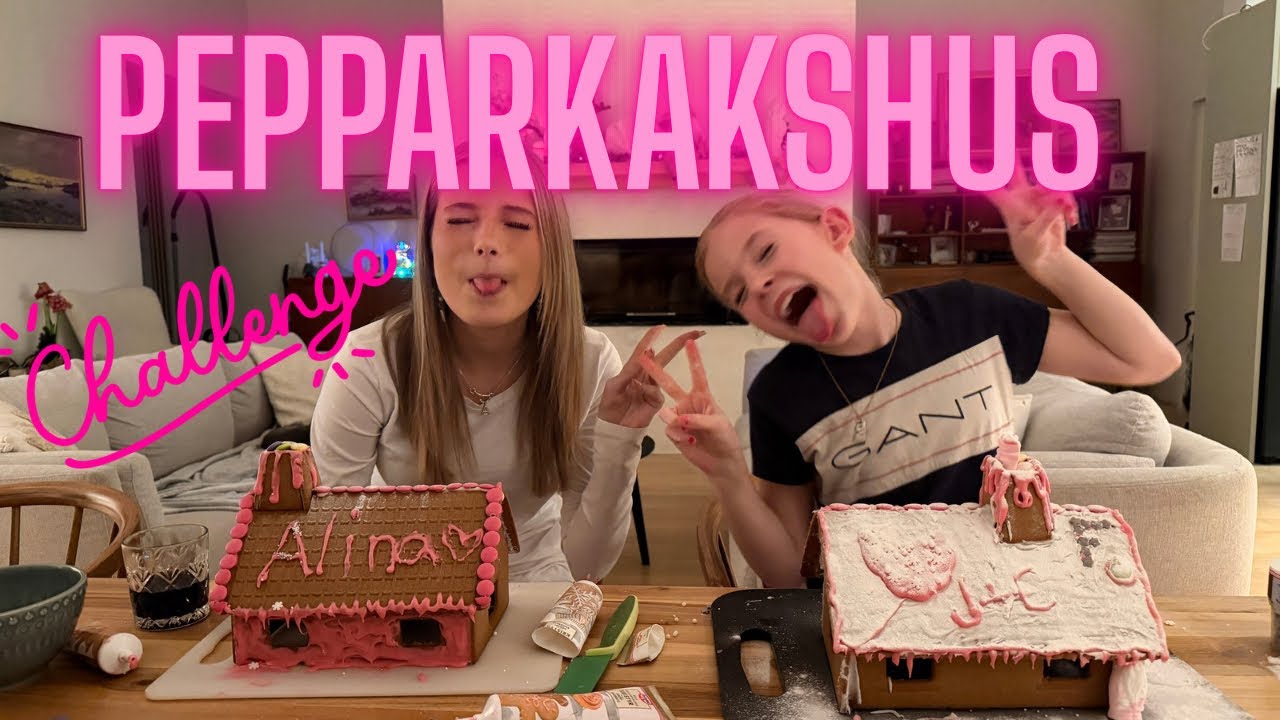 PEPPARKAKSHUS challenge - men snusar Hailey ?! 