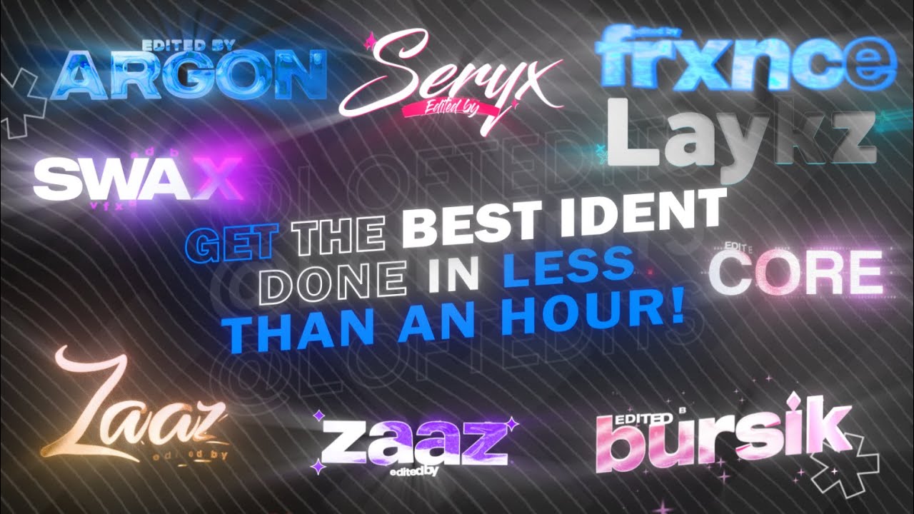 BEST *FREE* INTRO IDENT TEMPLATES! 🔥 🥶
