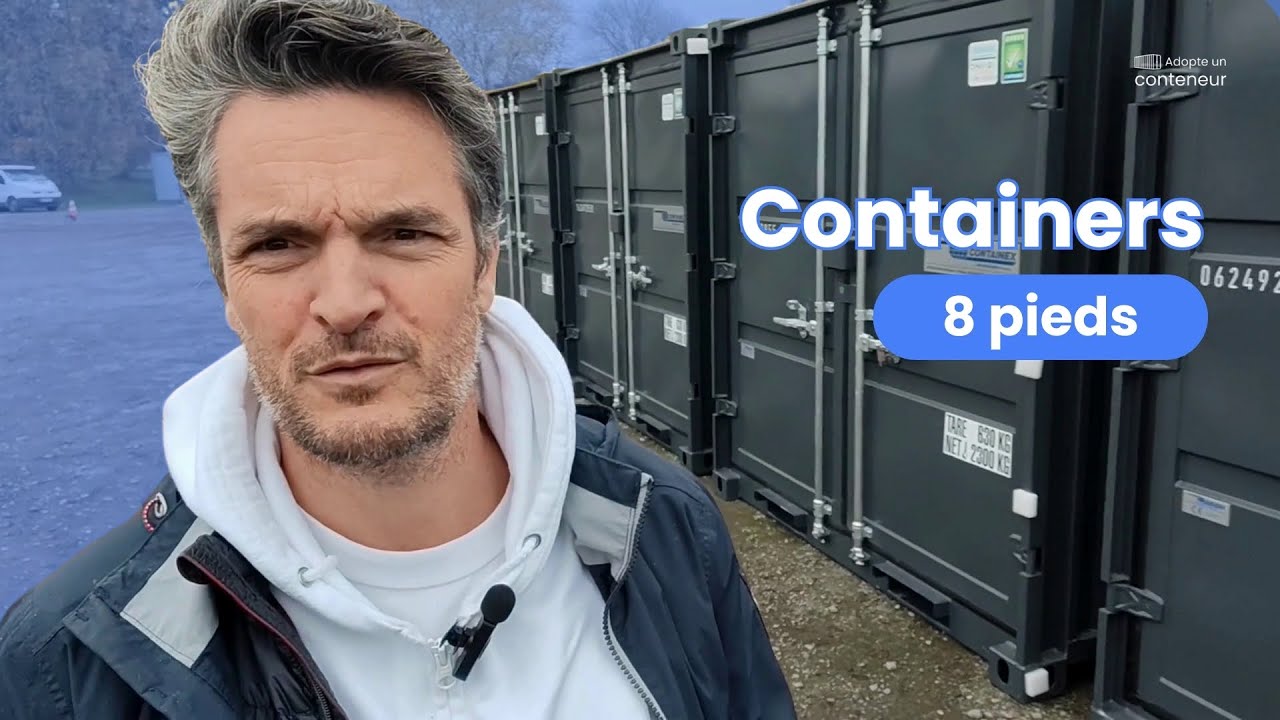 Tout savoir sur les containers de 8 pieds