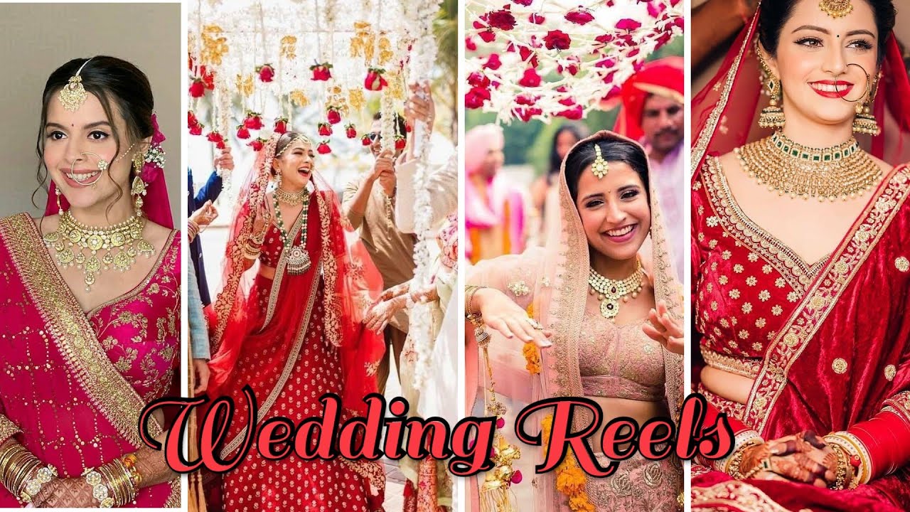 New Trending Instagram Wedding Reels Videos | Brides  Reels| Today Viral wedding Reels| Insta Reels