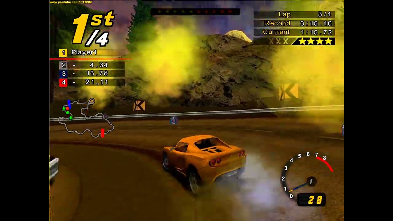 NFS Hot Pursuit 2 PS2 - Alpine Trail