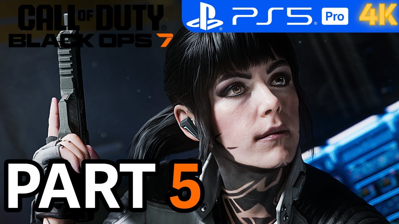 Call of Duty Black Ops 7 PS5 Pro 4K Gameplay Part 5 (FULL GAME)