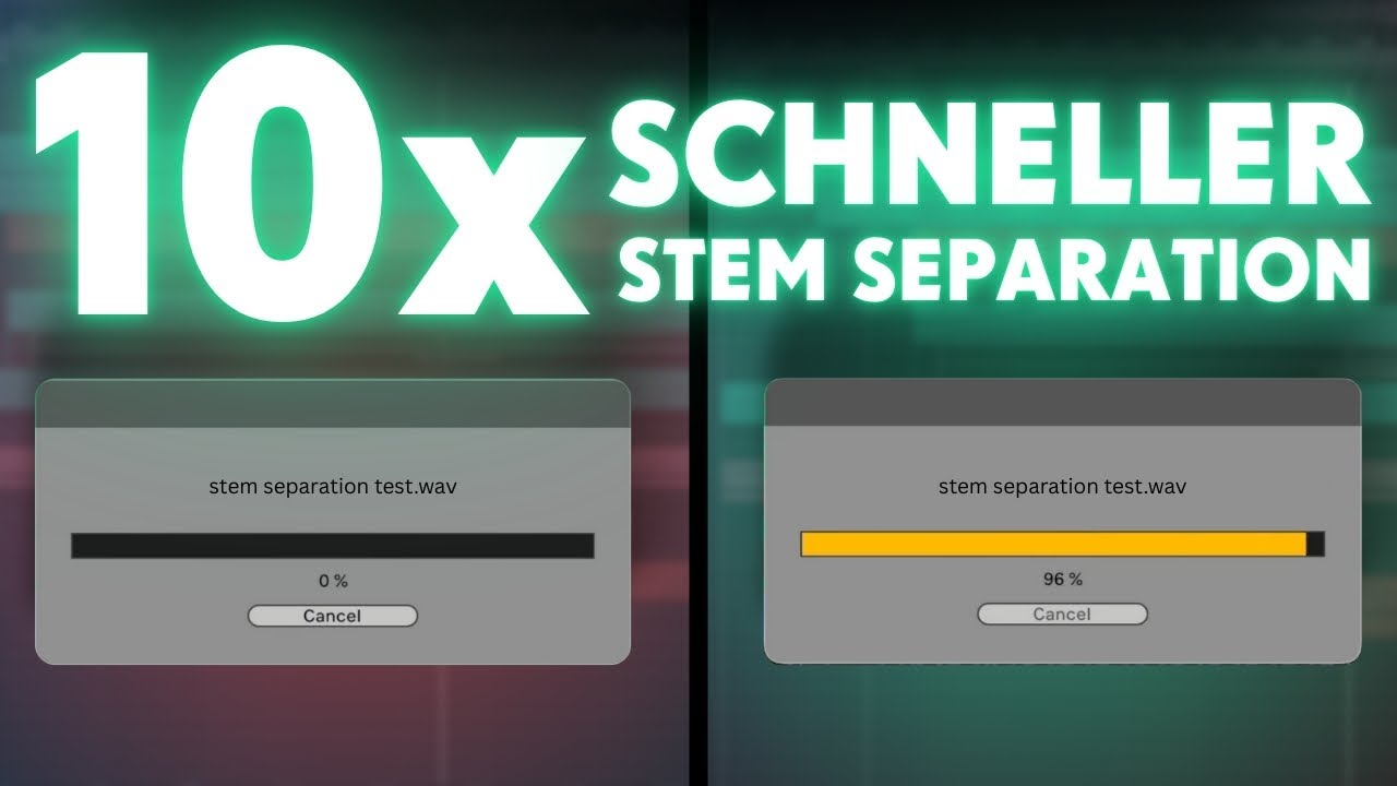 Stem Separation 10x schneller – dieser kostenlose Hack spart Stunden