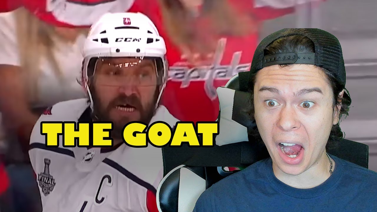 REACTION TO OVECHKIN BEST HITS AND GOALS | MY NEW FAVORITE PLAYER!!!