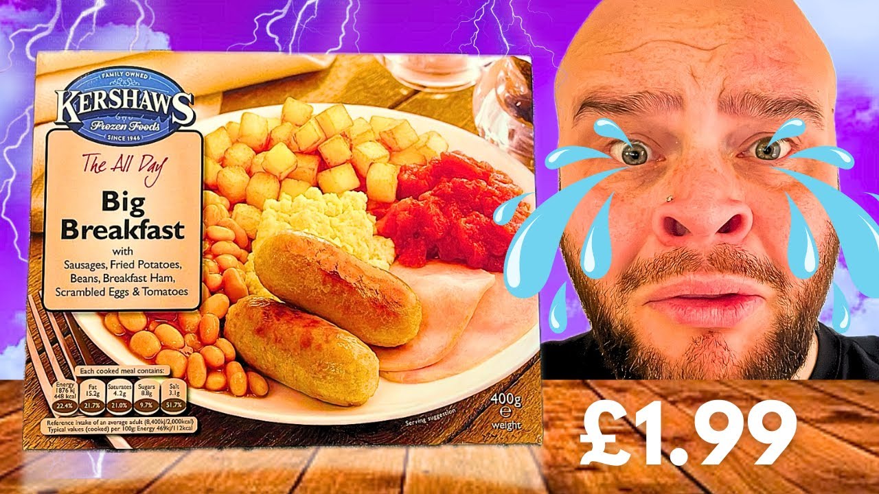 STRAIGHT IN THE BIN | REVOLTING BREAKFAST READY MEAL REVIEW | KERSHAWS BIG BREAKFAST