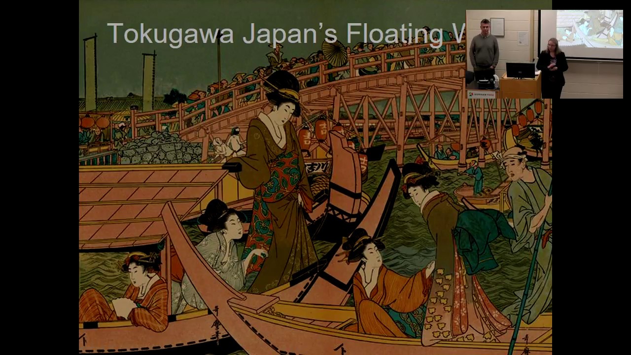 Dr  Morgan Pitelka (UNC) lecture on Tokugawa Japan