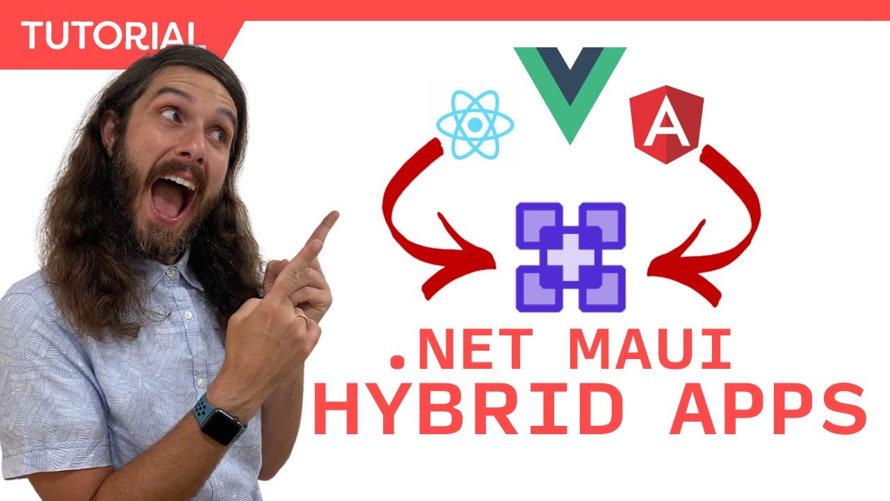 Создание гибридных приложений с помощью .NET MAUI для iOS, Android, Mac и Windows | React, Vue.js...
