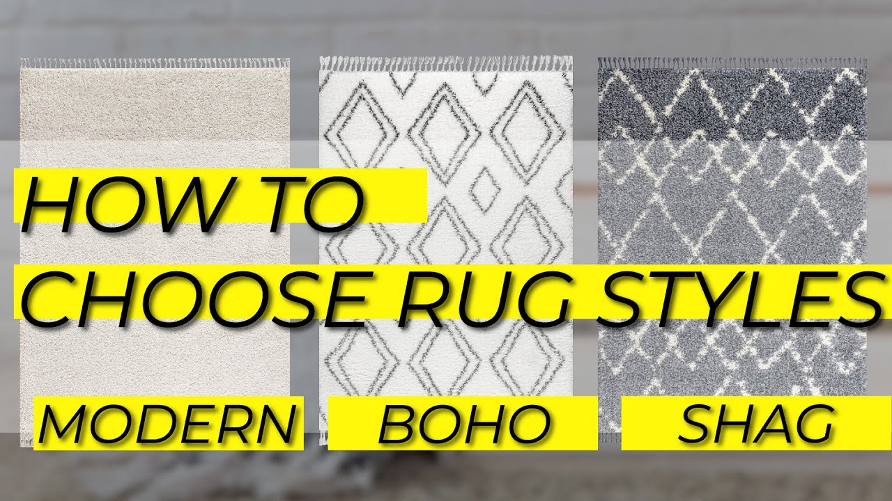 Eyely Home: Choose a Rug Style: Boho, Contemporary, Vintage