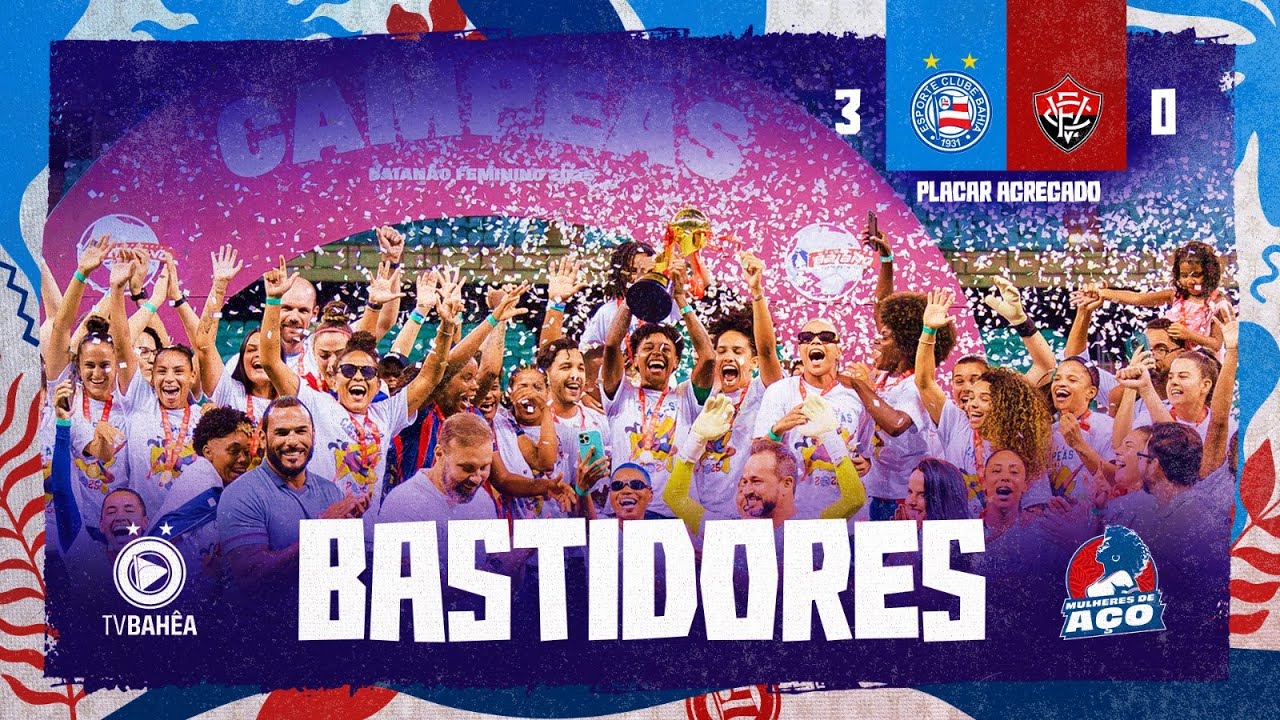 🏆BASTIDORES DO HEXA BAIANO FEMININO!