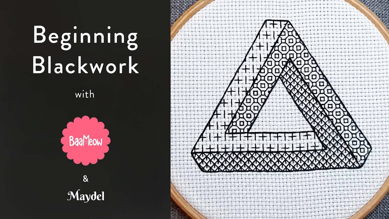 How to do Blackwork Embroidery