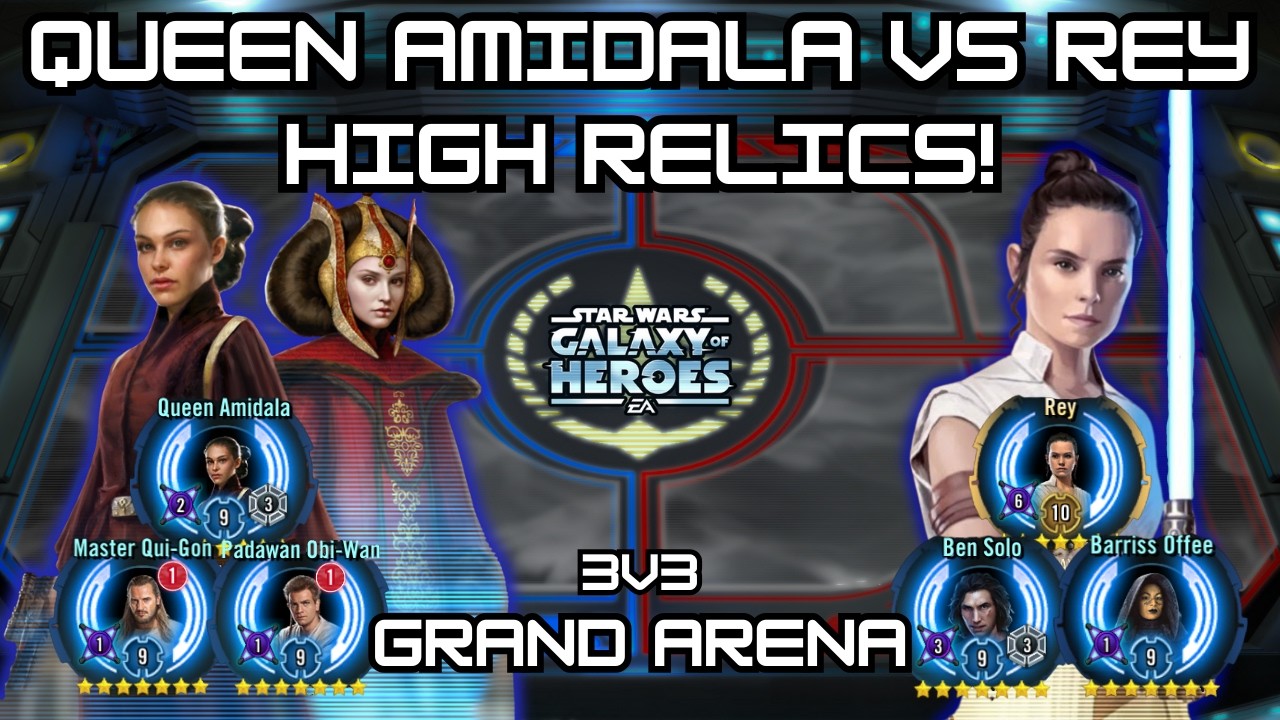 QA vs R10 Rey + Barriss Cron