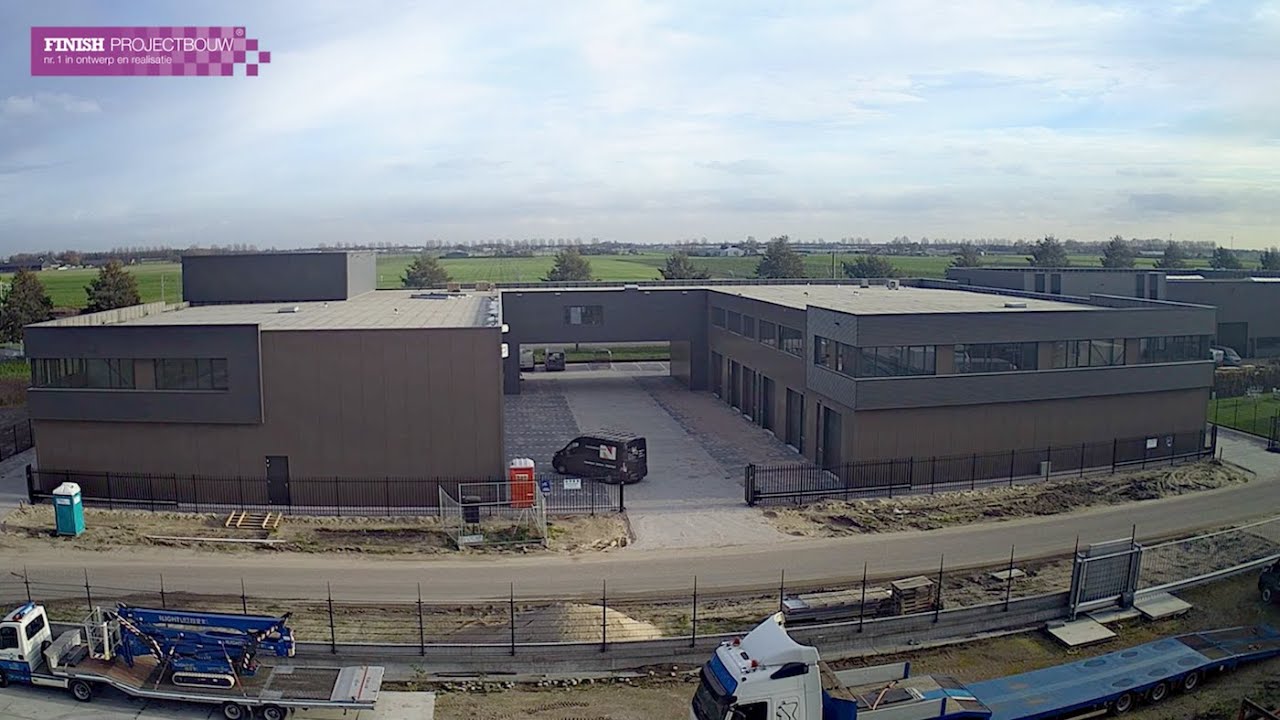 Finish Projectbouw - Timelapse Spoorkwartier