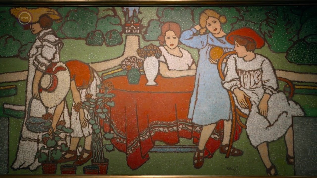 A hét műtárgya - Rippl-Rónai József: Schiffer Miksáné lányaival