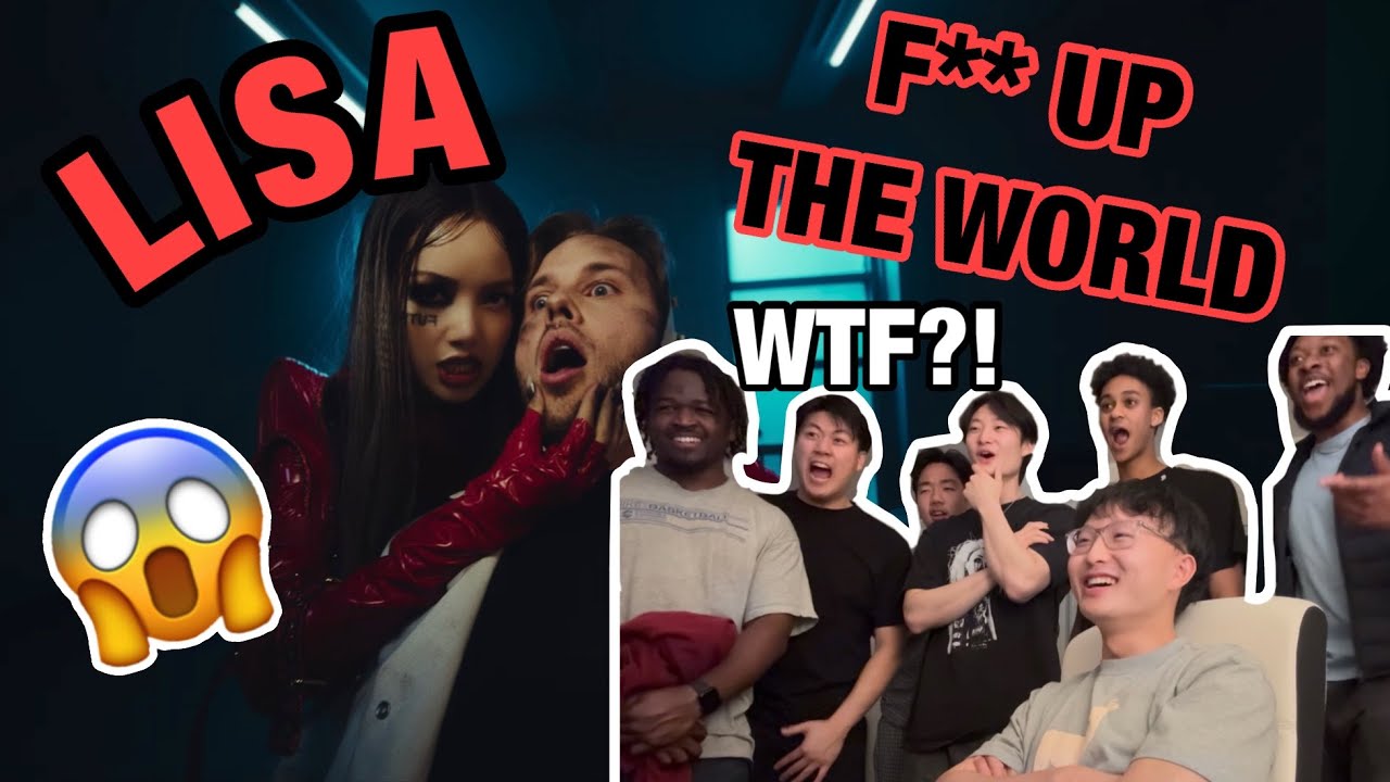 Реакция моих друзей по колледжу на песню LISA — FUTW (Vixi Solo Version) (официальный видеоклип)